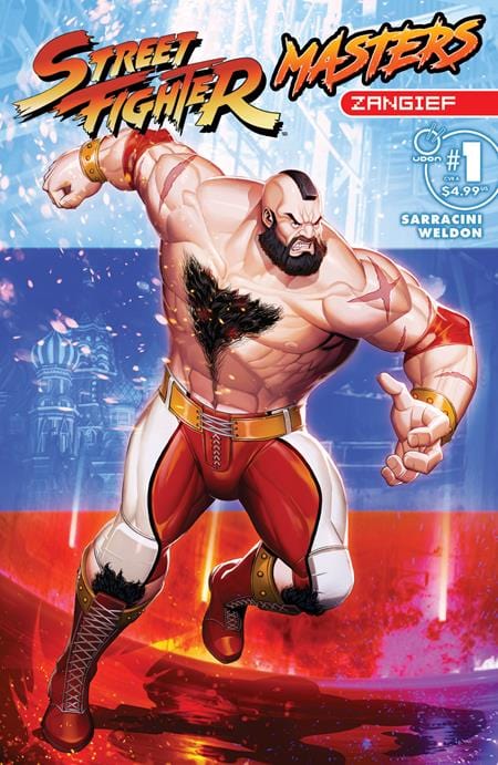 UDON Entertainment Comic Books STREET FIGHTER MASTERS ZANGIEF #1 (ONE SHOT) CVR A GENZOMAN 85534800155000111 0825UE1184