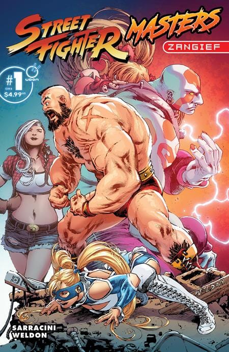 UDON Entertainment Comic Books STREET FIGHTER MASTERS ZANGIEF #1 (ONE SHOT) CVR B MATTHEW WELDON VAR 85534800155000121 0825UE1185