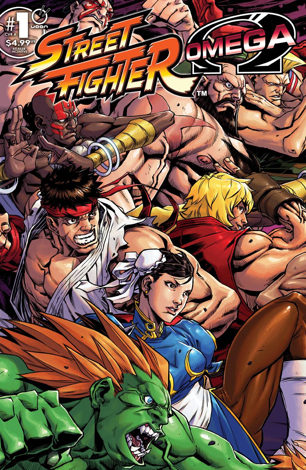 Udon Entertainment Inc Comic Books STREET FIGHTER OMEGA #1 CVR A NG 85534800136900111 AUG232372