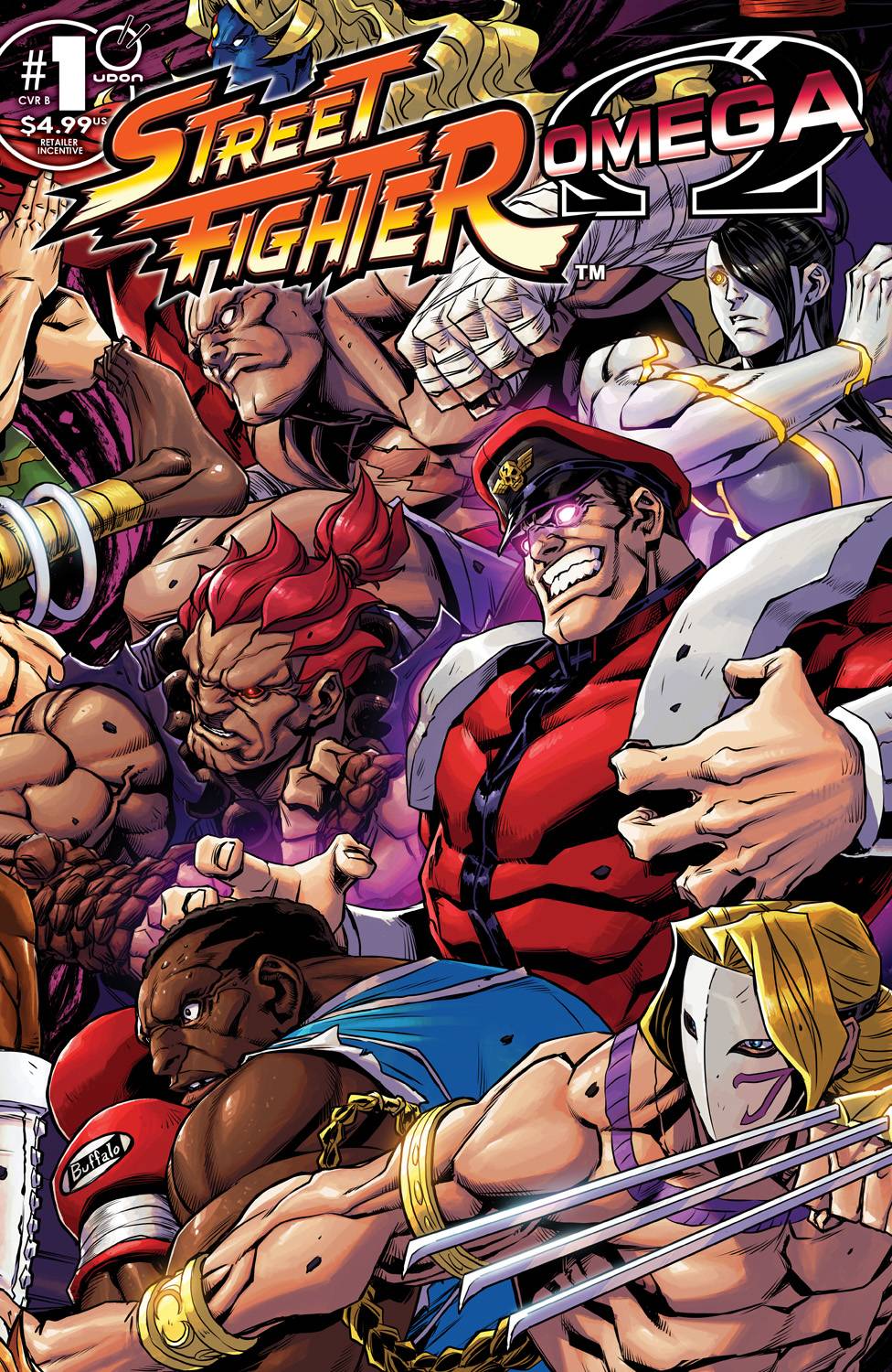 Udon Entertainment Inc Comic Books STREET FIGHTER OMEGA #1 CVR B NG 85534800136900121 AUG232373