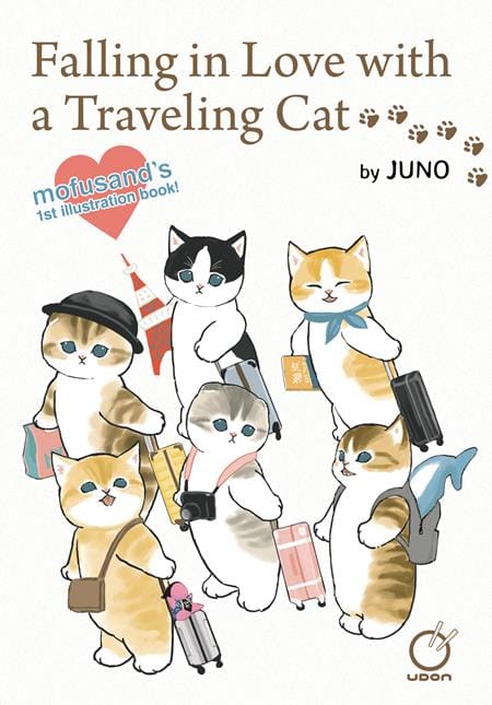 UDON Entertainment Manga FALLING IN LOVE WITH A TRAVELING CAT MOFUSANDS 1ST ILLUSTRATION BOOK TP 9781772943528 0925UE1034
