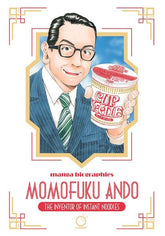 UDON Entertainment Manga MANGA BIOGRAPHIES MOMOFUKU ANDO THE INVENTOR OF INSTANT NOODLES TP 9781772943757 0726UE1341