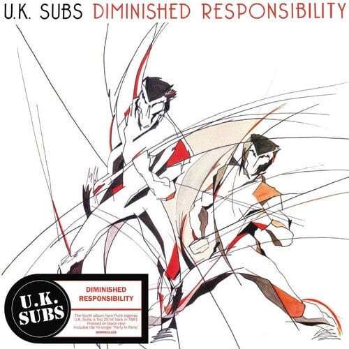 Uk Subs - Diminished Responsibility, 140-Gram Black Vinyl [Import]