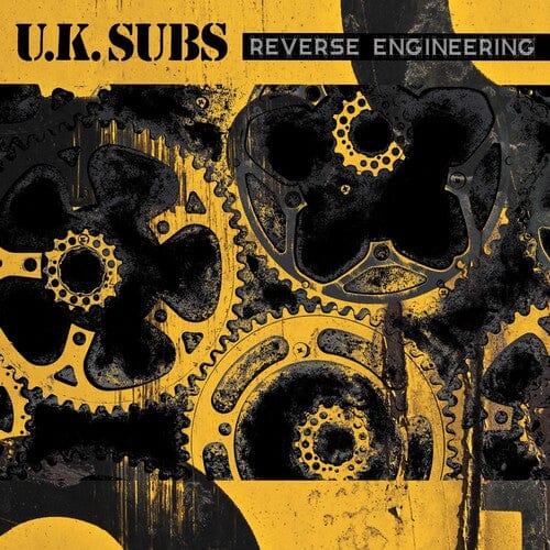 UK Subs - Reverse Engineering (Yellow/black Splatter)