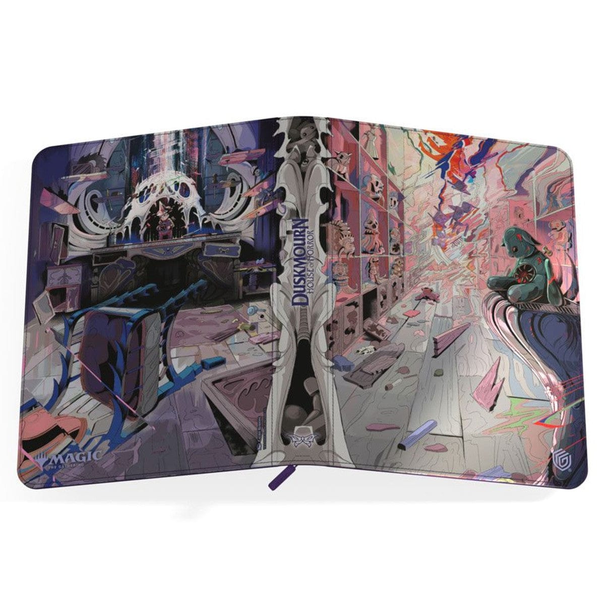 Ultimate Guard Game Supplies > Card Binders Binder: 9-Pocket: Magic the Gathering: Duskmourn: Porcelain Gallery 4056133031165 UGD011502