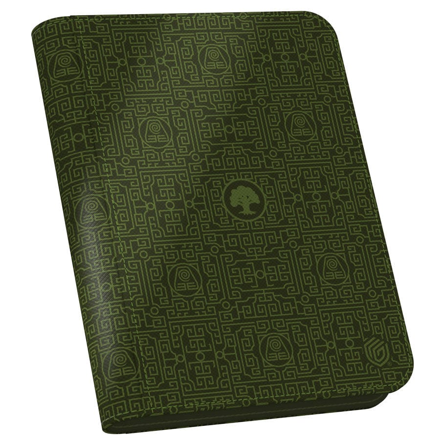 Ultimate Guard Game Supplies > Card Binders Magic the Gathering: 4-Pocket ZipFolio Binder - Mana Symbol, Green (Avatar The Last Airbender) 4056133042949 UGD011718