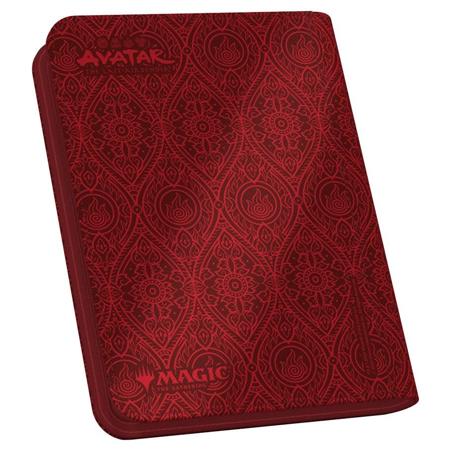Ultimate Guard Game Supplies > Card Binders Magic the Gathering: 4-Pocket ZipFolio - Mana Symbol, Red (Avatar The Last Airbender) 4056133042925 UGD011717