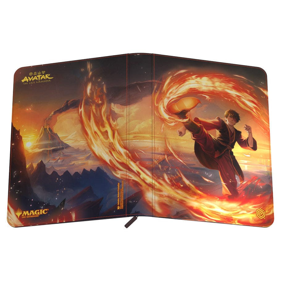 Ultimate Guard Game Supplies > Card Binders Magic the Gathering: 9-Pocket ZipFolio Binder - Zuko (Avatar The Last Airbender) 4056133042888 UGD011715