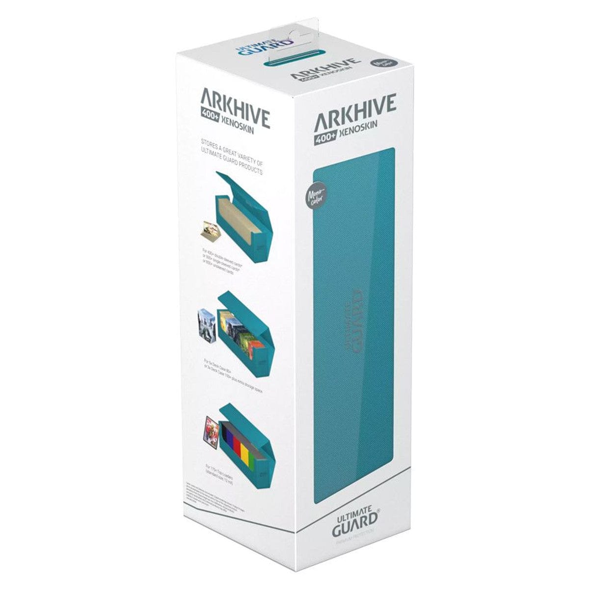 Ultimate Guard Game Supplies > Card Boxes Deck Box: Arkhive: 400+: Petrol 4056133022224 UGD011252