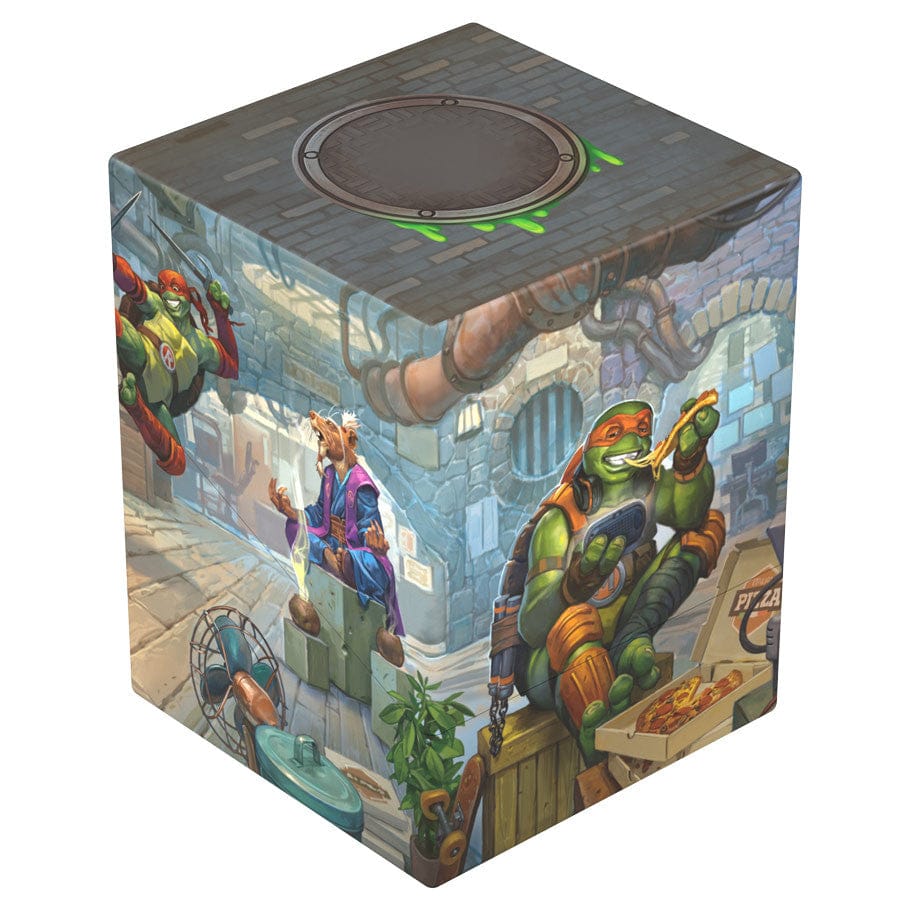 Ultimate Guard Game Supplies > Card Boxes Deck Box: Boulder: Return To Earth: 100+: Magic the Gathering: Teenage Mutant Ninja Turtles: Turtle Lair 4056133048088 UGD011819
