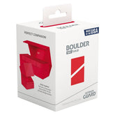 Ultimate Guard Game Supplies > Card Boxes Deck Box: Boulder: Solid: 100+: Red 4056133025607 UGD011373