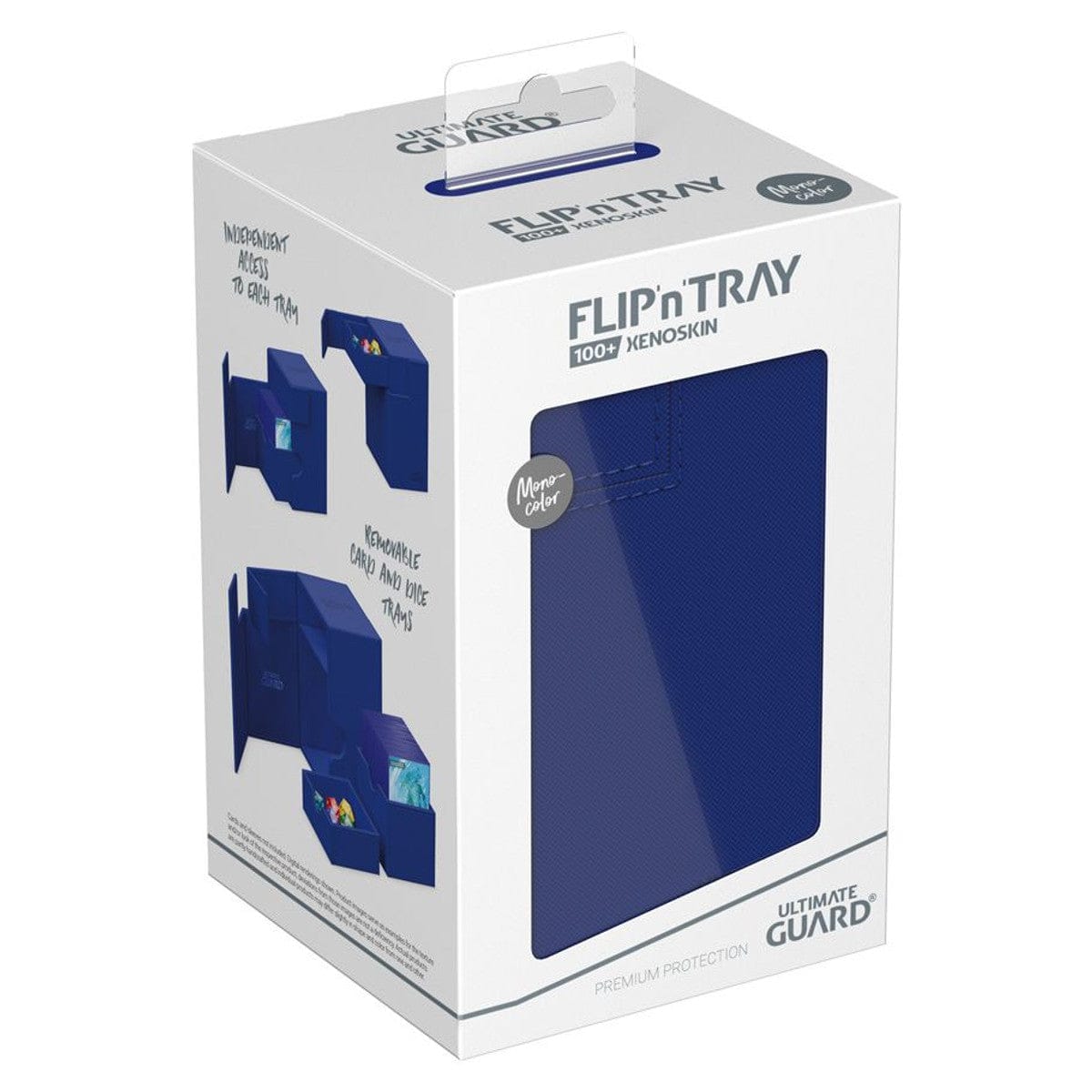 Ultimate Guard Game Supplies > Card Boxes Deck Box: Flip`n`Tray: 100+: Blue 4056133021760 UGD011229