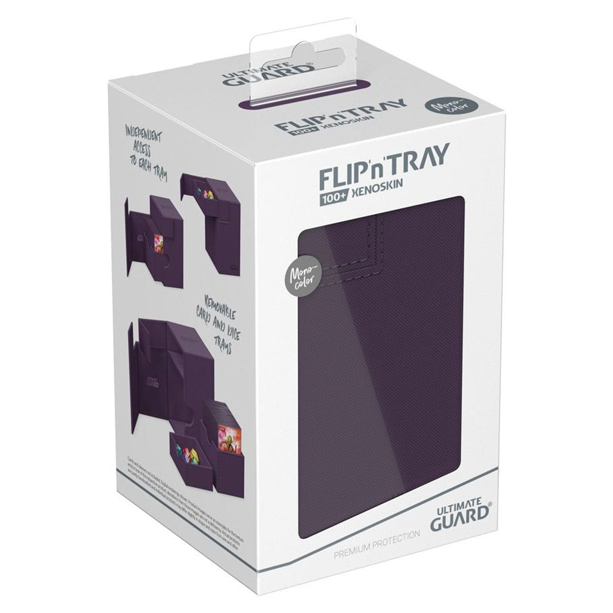 Ultimate Guard Game Supplies > Card Boxes Deck Box: Flip`n`Tray: 100+: Purple 4056133021821 UGD011232