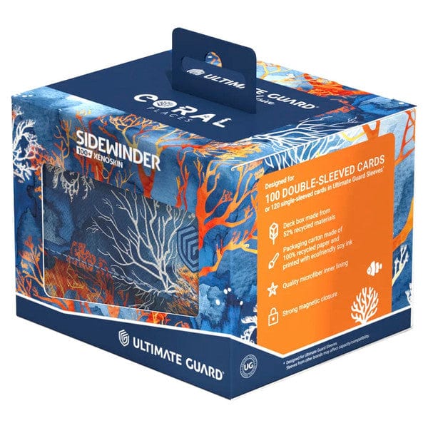Ultimate Guard Game Supplies > Card Boxes Deck Box: Sidewinder: 100+: Coral Places: Fiery Reef 4056133037846 UGD011611