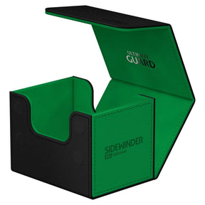 Ultimate Guard Game Supplies > Card Boxes Deck Box: Sidewinder: 100+: Synergy: Black/Green 4056133023887 UGD011324