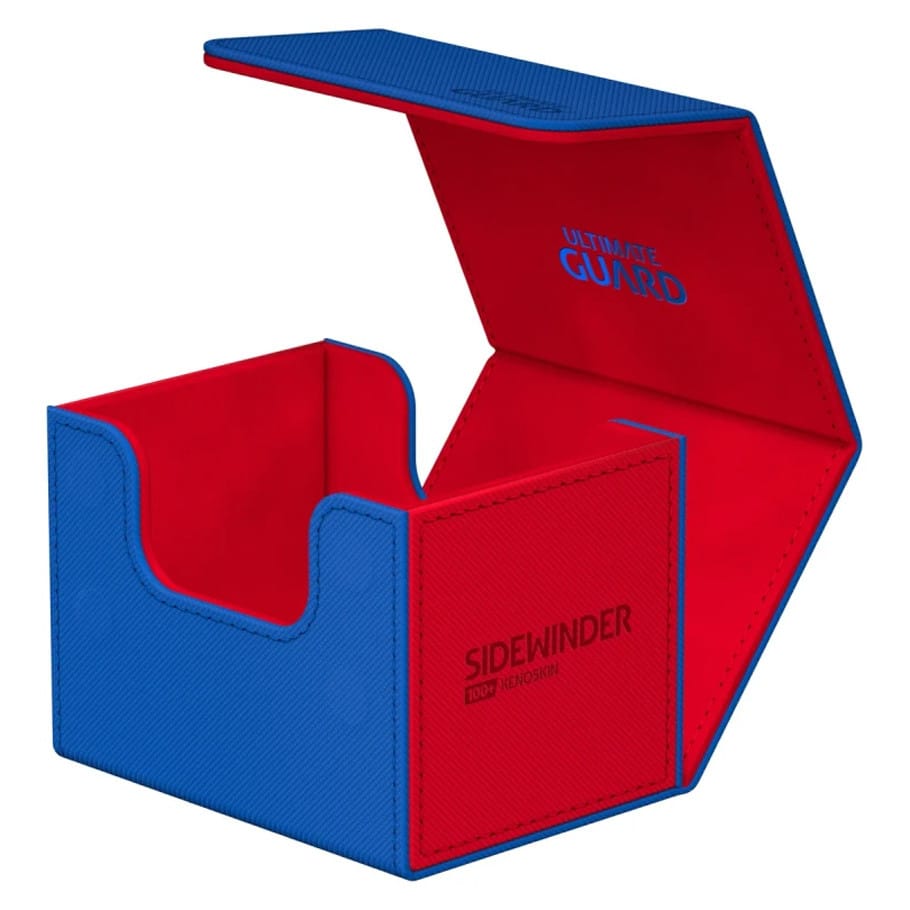 Ultimate Guard Game Supplies > Card Boxes Deck Box: Sidewinder: 100+: Synergy: Blue/Red 4056133023924 UGD011326