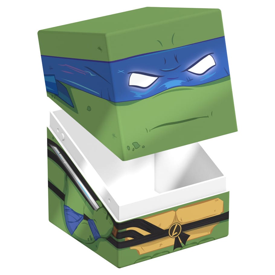 Ultimate Guard Game Supplies > Card Boxes Deck Box: Squaroes: TMNT: Action Mode Leonardo 4056133055192 UGDSQR100243