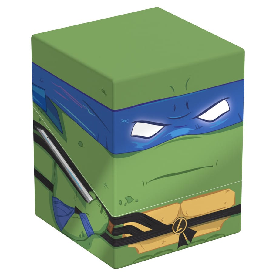 Ultimate Guard Game Supplies > Card Boxes Deck Box: Squaroes: TMNT: Action Mode Leonardo 4056133055192 UGDSQR100243