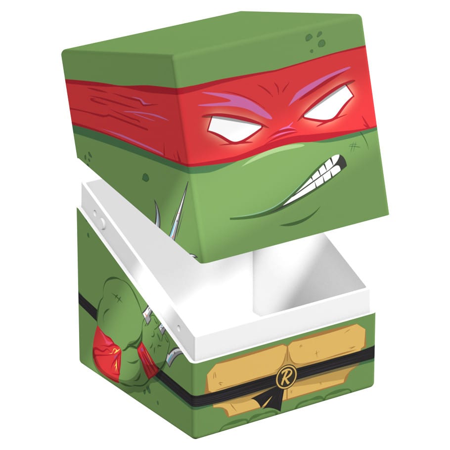 Ultimate Guard Game Supplies > Card Boxes Deck Box: Squaroes: TMNT: Action Mode Raphael 4056133055239 UGDSQR100245
