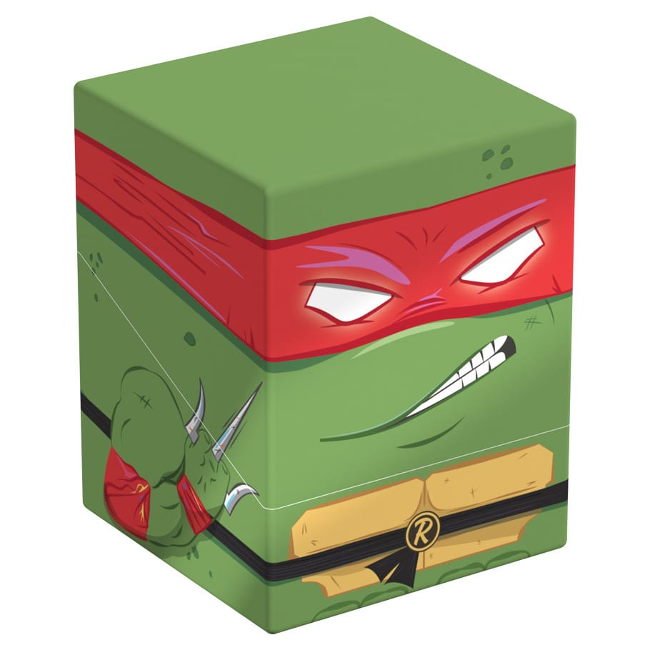 Ultimate Guard Game Supplies > Card Boxes Deck Box: Squaroes: TMNT: Action Mode Raphael 4056133055239 UGDSQR100245