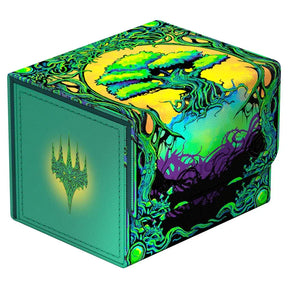 Ultimate Guard Game Supplies > Card Boxes Magic the Gathering: Sidewinder 100+ Deck Box - Mana Token, Forest 4056133056854 UGD012002