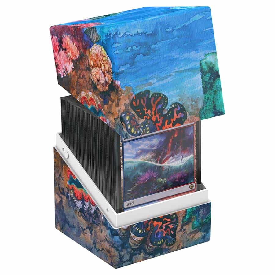 Ultimate Guard Game Supplies > Card Boxes ULTIMATE GUARD: RETURN TO EARTH BOULDER 100: CORAL PLACES: CORALLINE EDEN 4056133047692 UGD011815