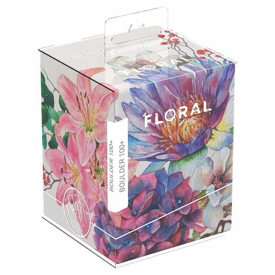 Ultimate Guard Game Supplies > Card Boxes ULTIMATE GUARD: RETURN TO EARTH BOULDER 100: FLORAL PLACES: LOTUS BLOOM 4056133047616 UGD011811