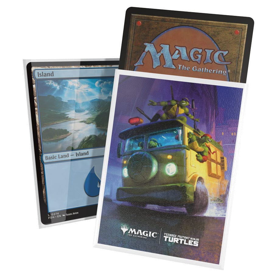 Ultimate Guard Game Supplies > Card Sleeves Deck Protector: Magic the Gathering: Teenage Mutant Ninja Turtles: Turtle Van (100) 4056133048606 UGD011844