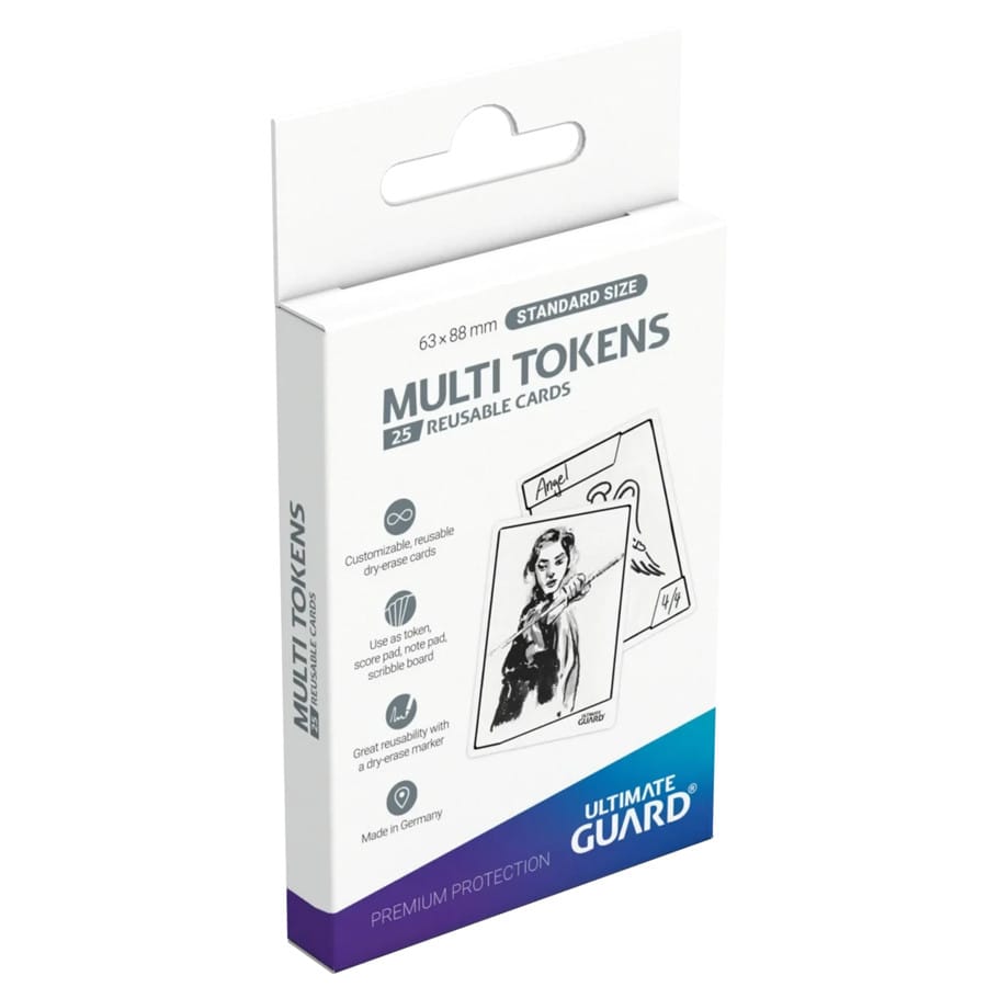 Ultimate Guard Game Supplies > Card Sleeves Multi-Tokens White Dry Erase 4056133023702 UGD011319