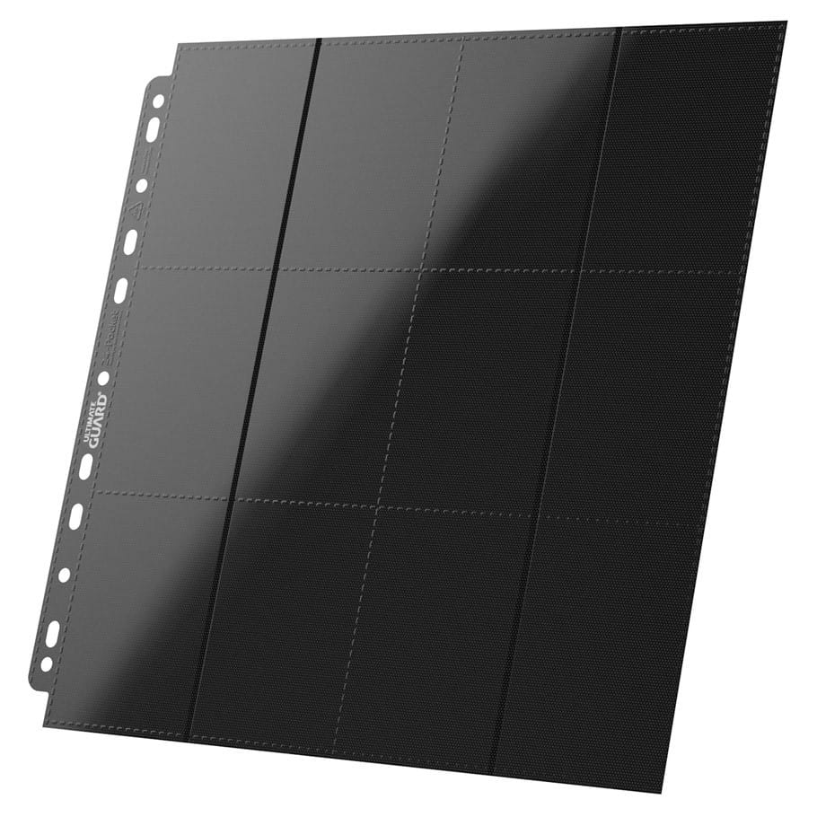 Ultimate Guard Game Supplies > Card Sleeves Pages: 12-Pocket Pages: Sideloading Black 4056133009171 UGD010829