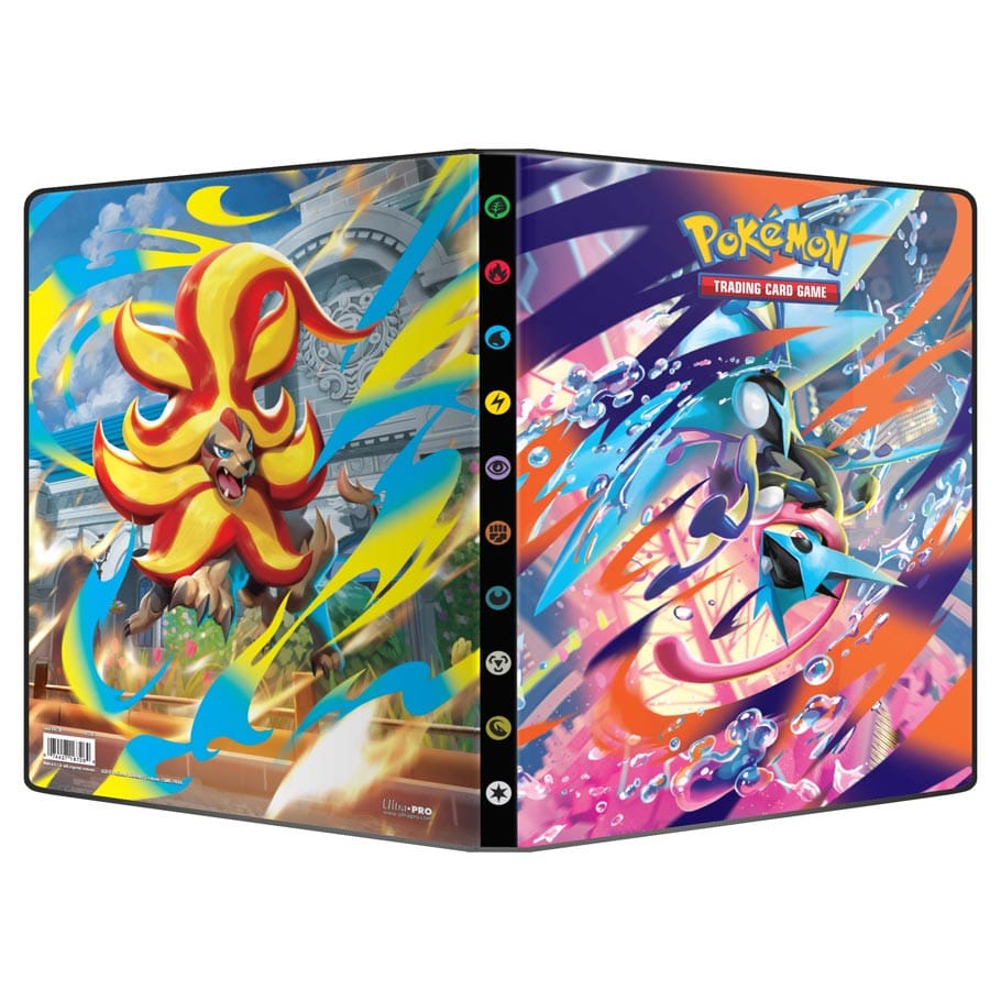 Ultra Pro Game Supplies > Card Binders Binder: 9-Pocket: Portfolio: Pokémon: Mega Evolution: Chaos Rising 074427167264 ULP16726