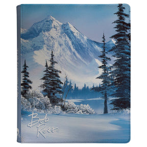 Ultra Pro Game Supplies > Card Binders Binder: 9-Pocket: PRO: Bob Ross: Winter Paradise 074427165215 ULP16521