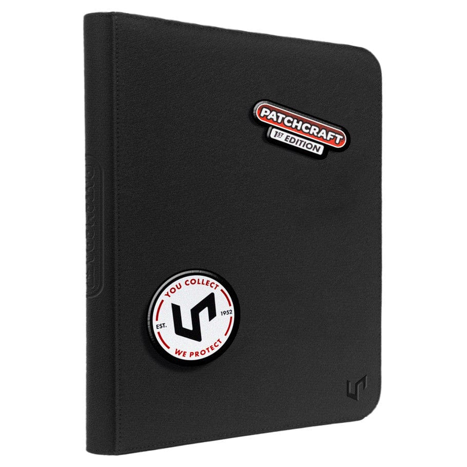 Ultra Pro Game Supplies > Card Binders Patchcraft: Binder: 9-Pocket: PRO: Zippered: Black 074427166427 ULP16642