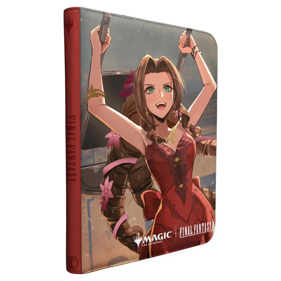 Ultra Pro Game Supplies > Card Binders ULTRA PRO: MAGIC: THE GATHERING: FINAL FANTASY: AERITH GAINSBOROUGH 9-POCKET ZIPPERED PREMIUM PRO-BINDER 074427390532 ULP39053