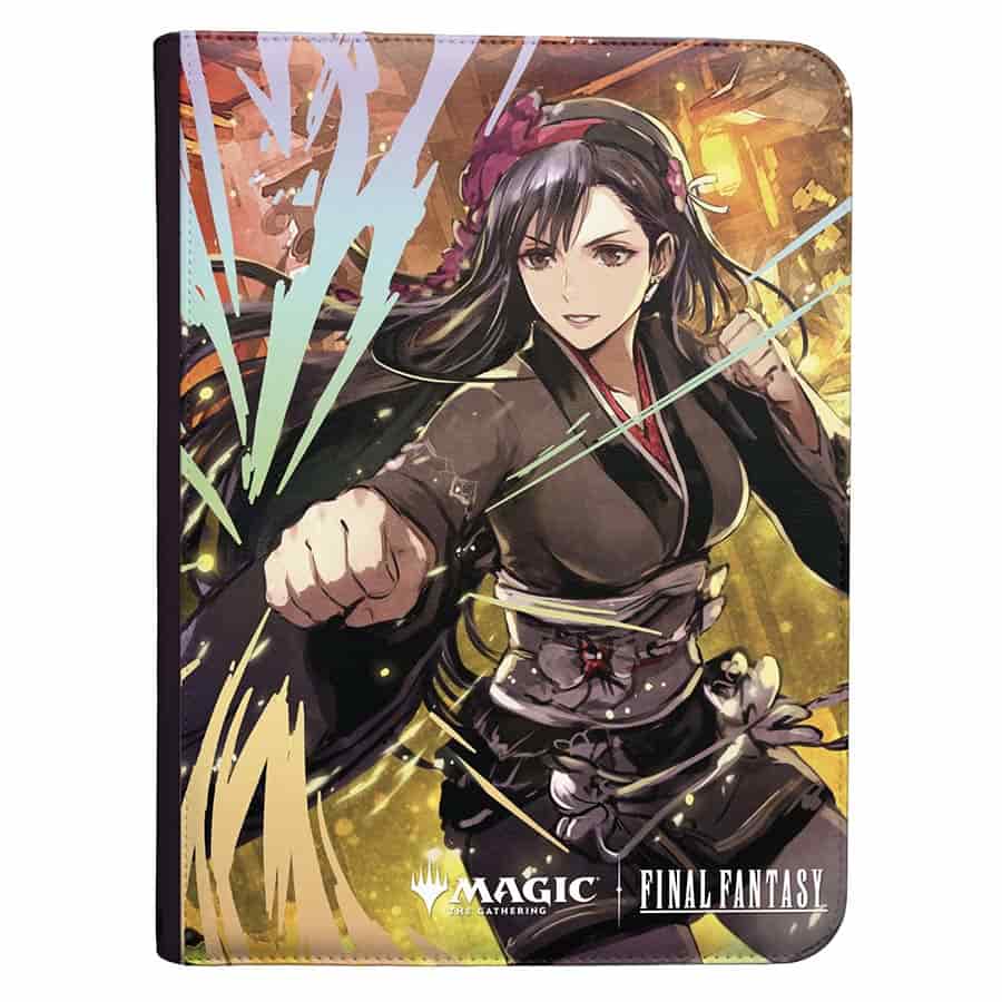 Ultra Pro Game Supplies > Card Binders ULTRA PRO: MAGIC: THE GATHERING: FINAL FANTASY: TIFA LOCKHART 9-POCKET ZIPPERED PREMIUM PRO-BINDER 074427390501 ULP39050