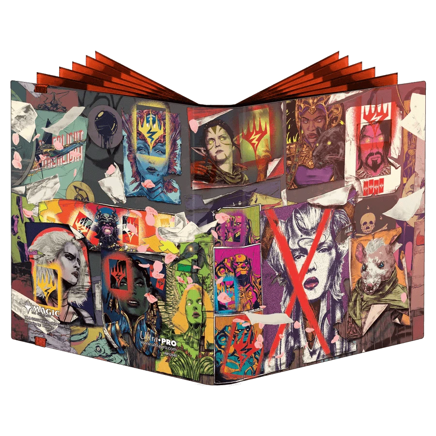 Ultra Pro Game Supplies > Card Binders Ultra-Pro: MTG 4-Pocket Pro-Binder - March of the Machine 074427197605 UPI 19760