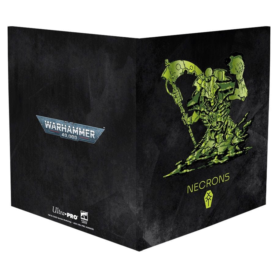 Ultra Pro Game Supplies > Card Binders Warhammer 40,000: Datasheet Folio - Necron 074427165628 ULP16562