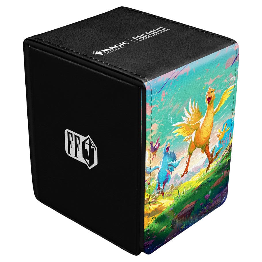 Ultra Pro Game Supplies > Card Boxes Deck Box: Alcove Flip: Magic the Gathering: Final Fantasy: Chocobos 074427384975 ULP38497