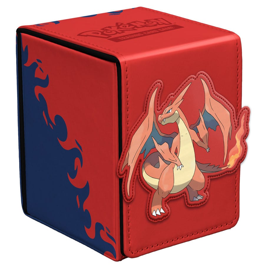 Ultra Pro Game Supplies > Card Boxes Deck Box: Alcove Flip: Pokémon: Mega Charizard Y 074427167417 ULP16741