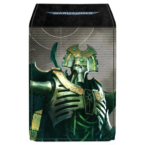 Ultra Pro Game Supplies > Card Boxes Deck Box: Alcove Flip: Warhammer 40,000: Necron 074427165659 ULP16565