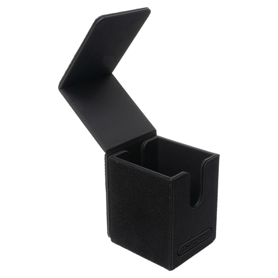 Ultra Pro Game Supplies > Card Boxes Patchcraft: Deck Box: Alcove Flip: Black ULP16640