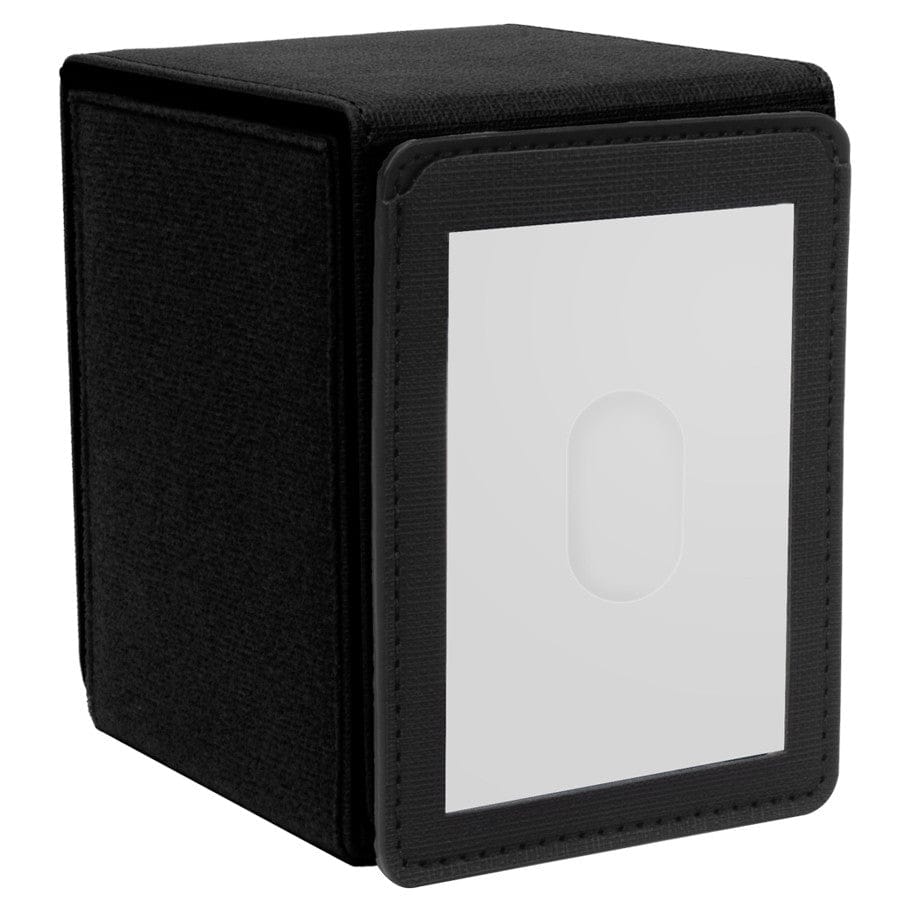 Ultra Pro Game Supplies > Card Boxes Patchcraft: Deck Box: Alcove Flip: Black ULP16640