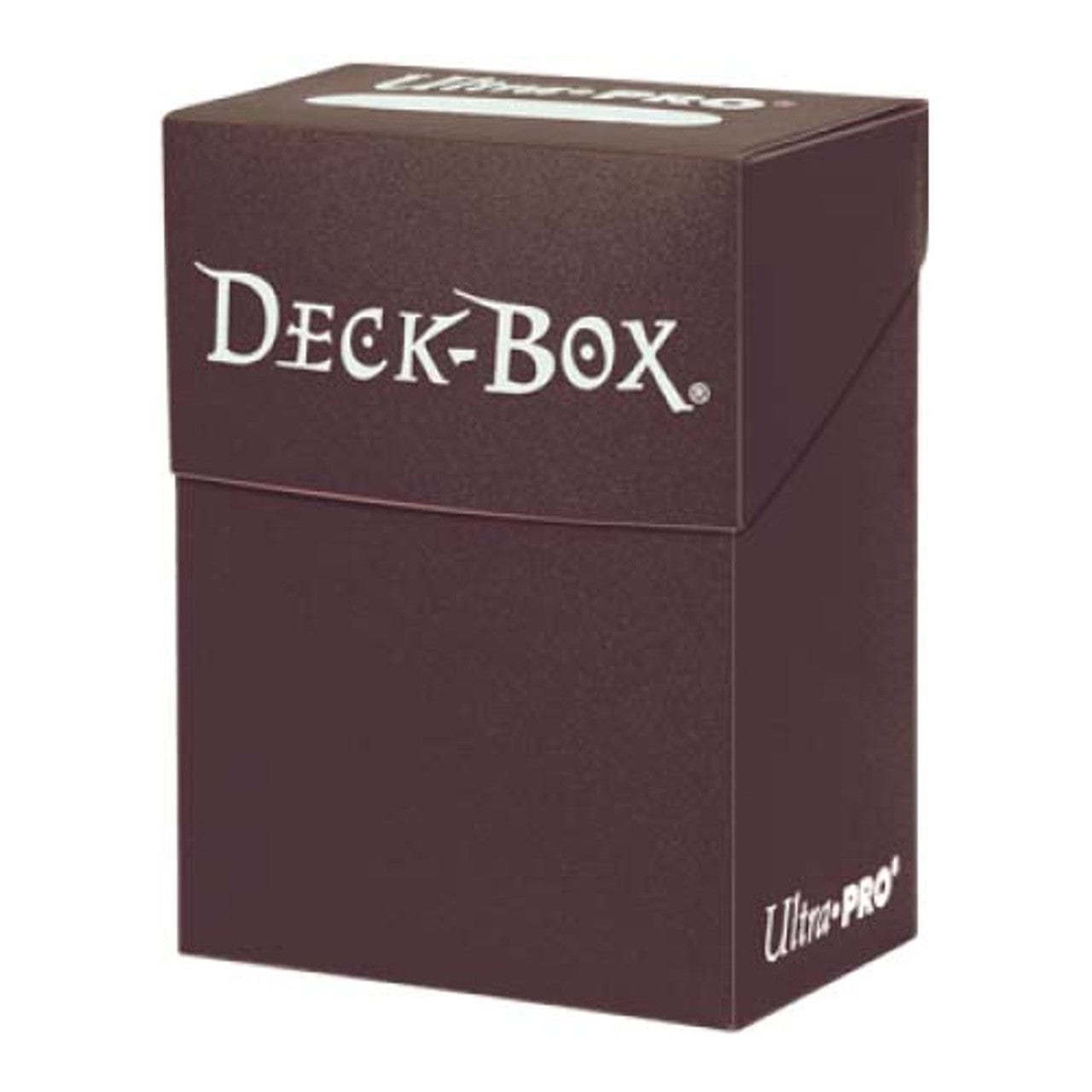 Ultra Pro Game Supplies > Card Boxes Ultra Pro: Deck Box - Solid Brown 074427825560 UPI 82556