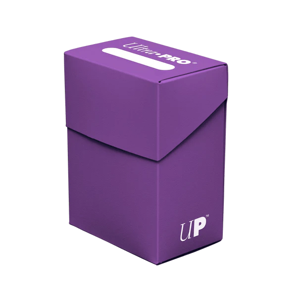 Ultra Pro Game Supplies > Card Boxes Ultra Pro: Deck Box - Solid Purple 074427824822 UPI 82482