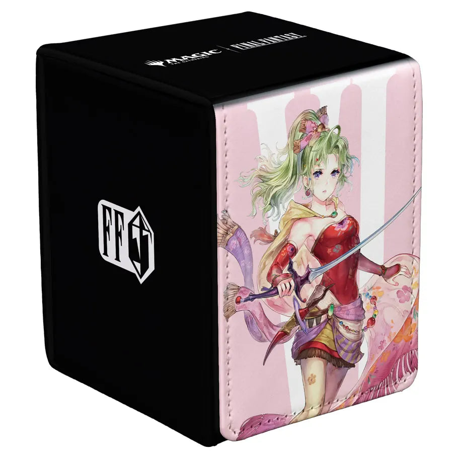 Ultra Pro Game Supplies > Card Boxes ULTRA PRO: MAGIC: THE GATHERING: FINAL FANTASY: TERRA HERALD OF HOPE ALCOVE FLIP DECK BOX 074427390440 ULP39044