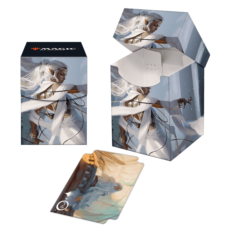 Ultra Pro Game Supplies > Card Boxes Ultra-Pro: MTG 100+ Deck Box - Lord of the Rings - Galadriel 074427198244 UPI 19824