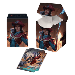 MTG PRO 100+ Deck Box - Outlaws of Thunder Junction, Stella Lee MTG PRO 100+ Deck Box - Outlaws of Thunder Junction, Stella Lee