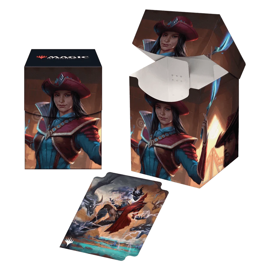 Ultra Pro Game Supplies > Card Boxes Ultra Pro: MTG PRO 100+ Deck Box - Outlaws of Thunder Junction, Stella Lee 074427383602 38360