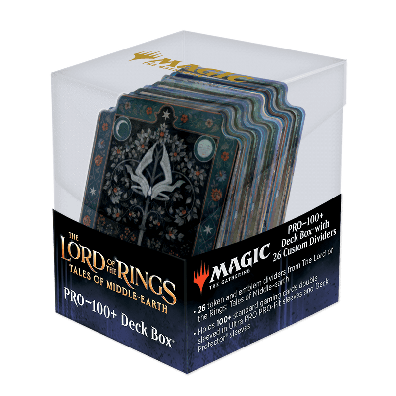 Ultra Pro Game Supplies > Card Boxes Ultra-Pro: MTG Token Dividers with Deck Box - The Lord of the Rings: Tales of Middle-earth 074427198350 UPI 19835