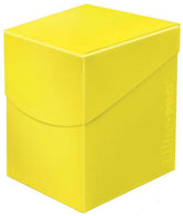 Ultra Pro Game Supplies > Card Boxes Ultra Pro: Pro 100+ Eclipse Deck Box - Lemon Yellow 074427856908 UPI 85690